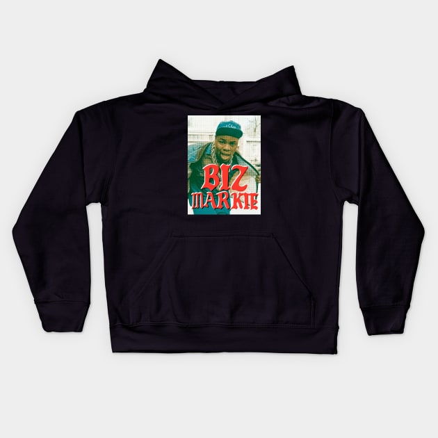 Biz Markie Riso! Kids Hoodie by SkipBroTees